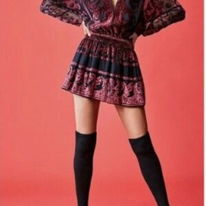 Ramy Brook velvet dress 75$